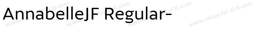 AnnabelleJF Regular字体转换